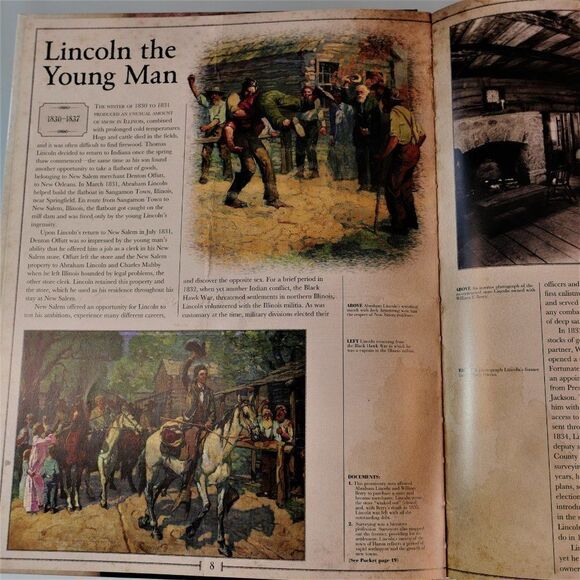 Lincoln An Illustrated Life And Legacy Book - Picture 4 of 11